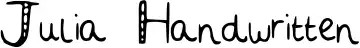 Julia Handwritten
