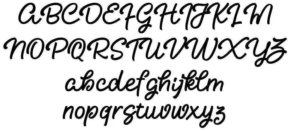 Jungle Rumblefont specimens