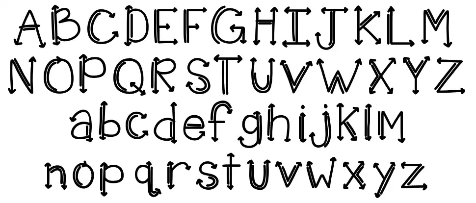 KB Shot In The Darkfont specimens