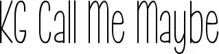KG Call Me Maybe 