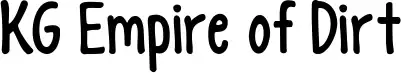 KG Empire of Dirt
