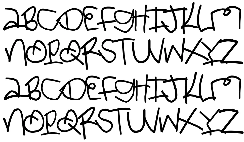 King Kendrickfont specimens