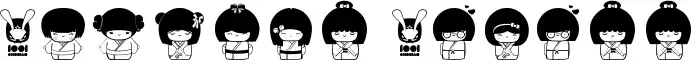 Kokeshi Kawaii