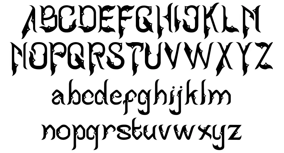Kujangfont specimens