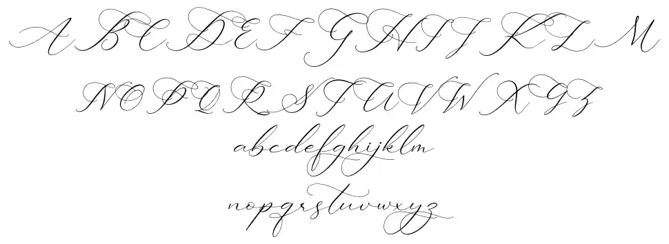 Ladydayfont specimens