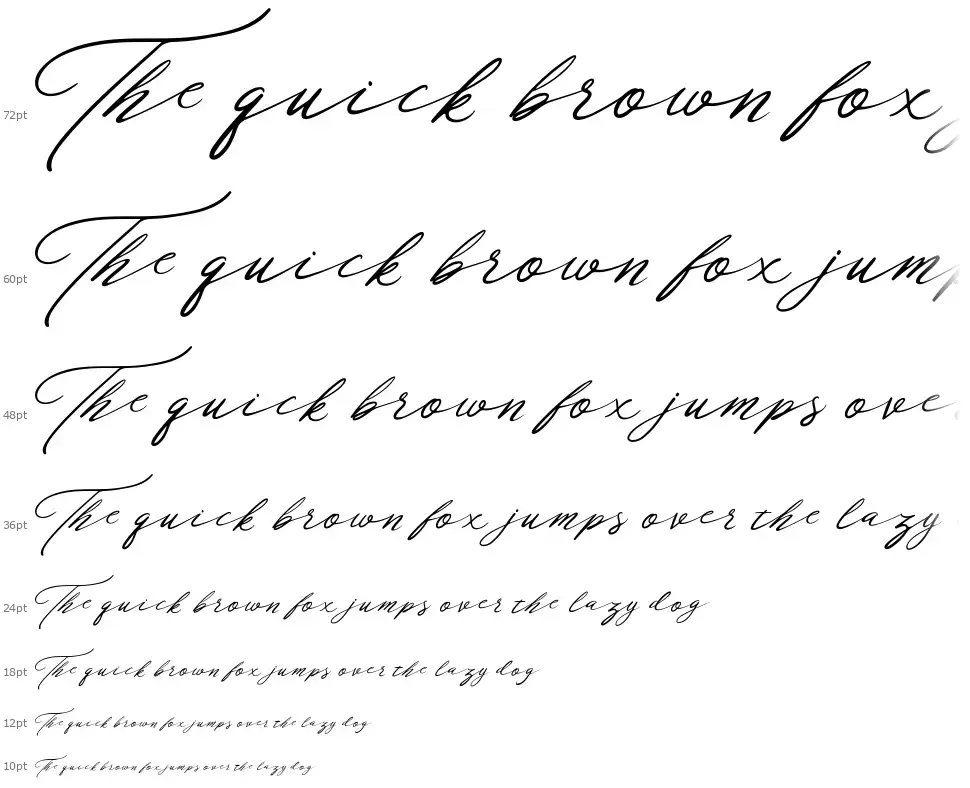 Localghostfont waterfall
