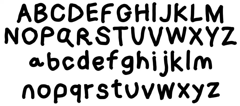 Loogie Hawkfont specimens