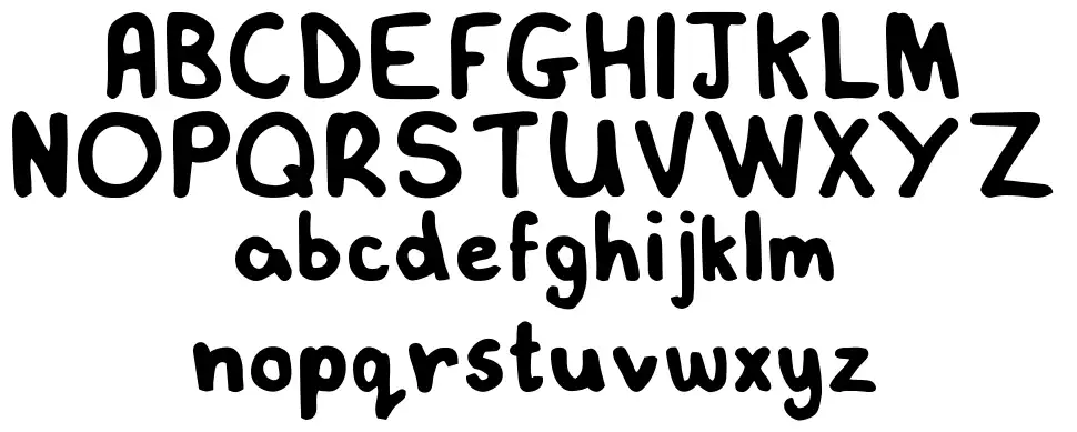 Lovelexie Handwrittenfont specimens
