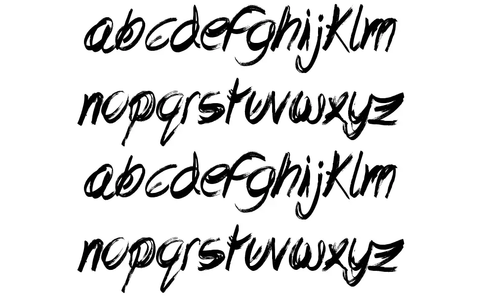 Lovely Excusefont specimens