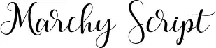 Marchy Script