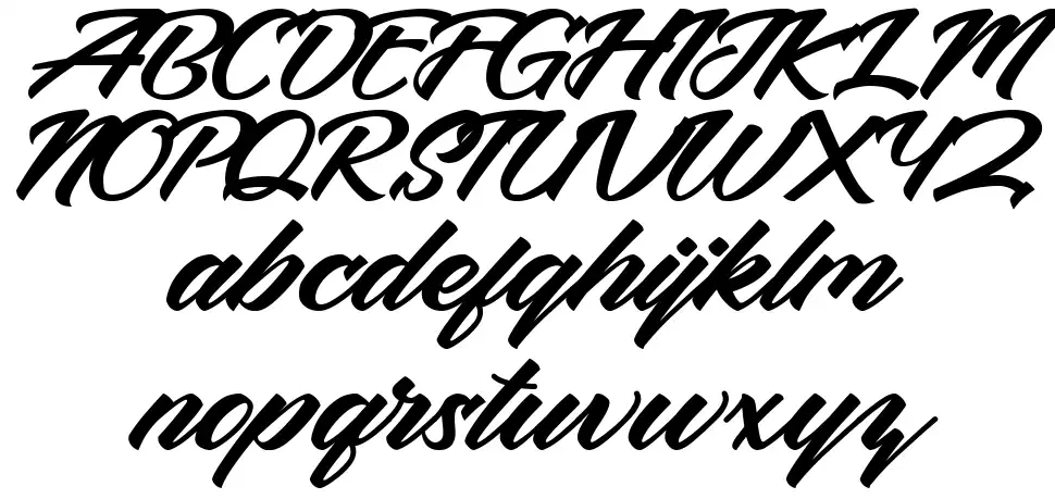 Meraphyfont specimens