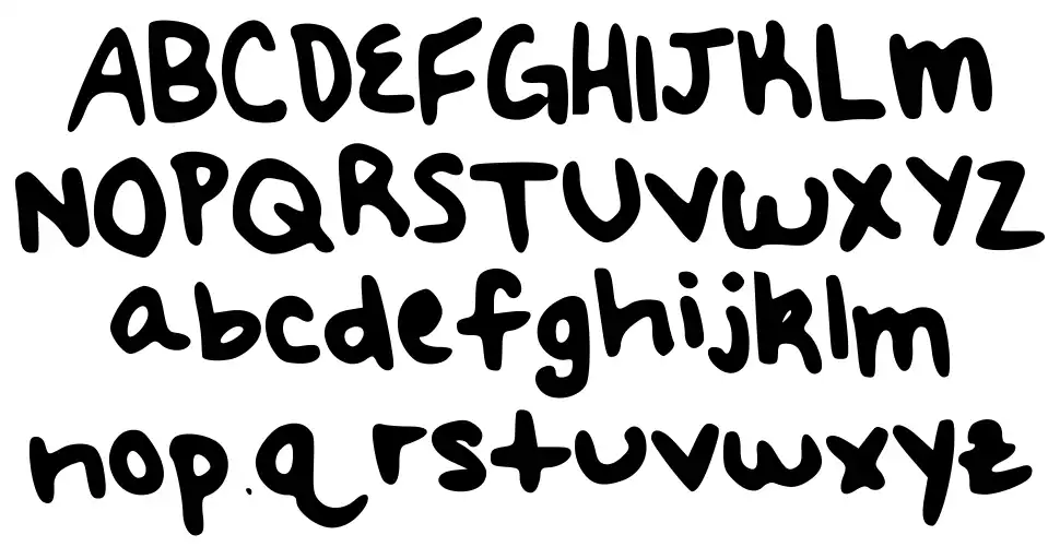 Meredith's Handfont specimens