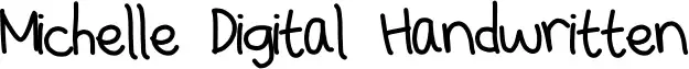 Michelle Digital Handwritten