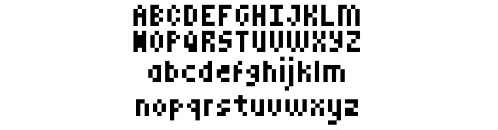 MiniPowerfont specimens