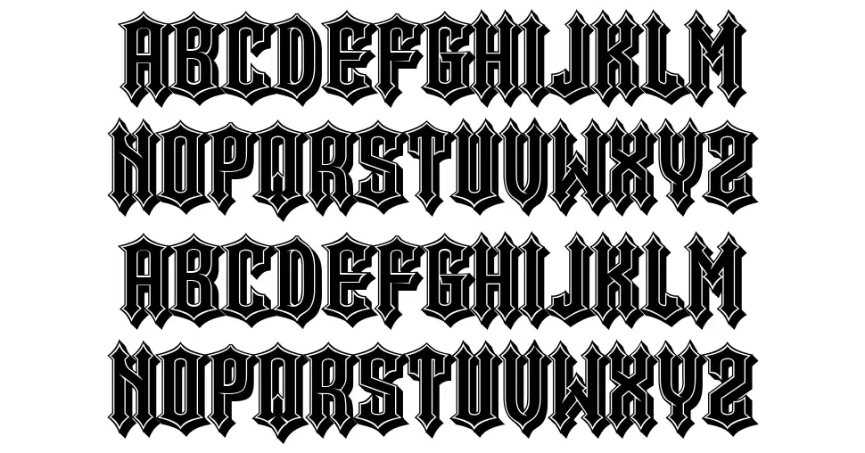 Minor Issuesfont specimens