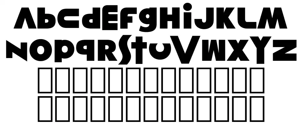 Misunderstandingfont specimens