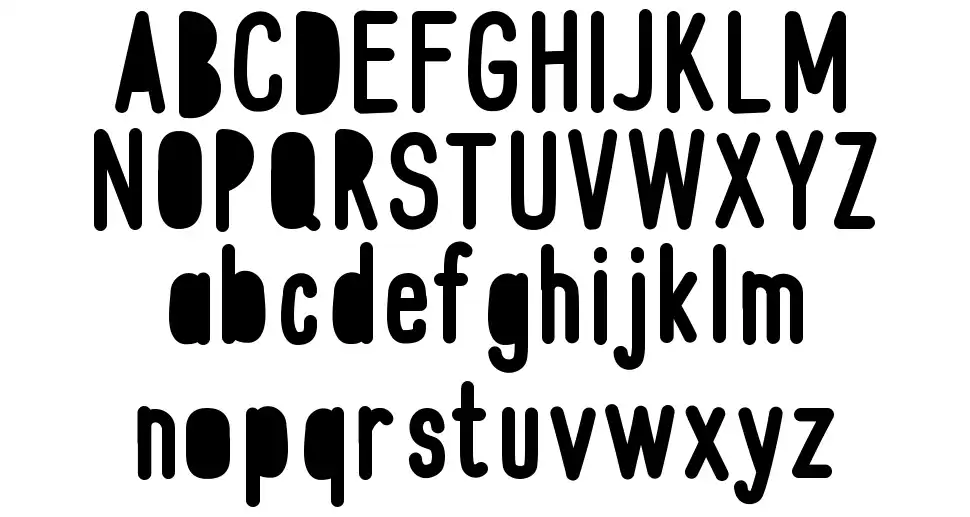 Mix Jibfont specimens