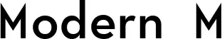 Modern M