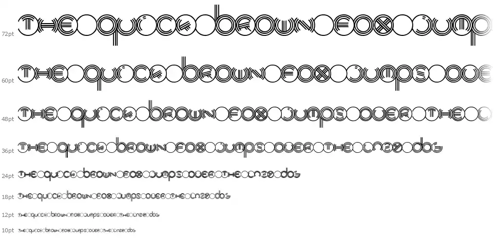 Modern Ringflashfont waterfall