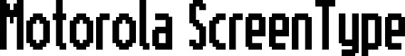 Motorola ScreenType