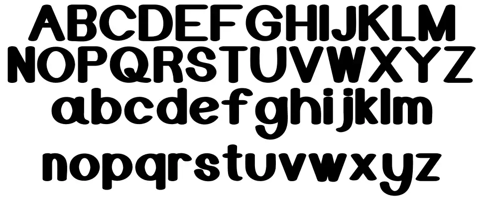 Mr Boldfont specimens