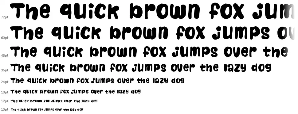 Naturalistic Playgroundfont waterfall