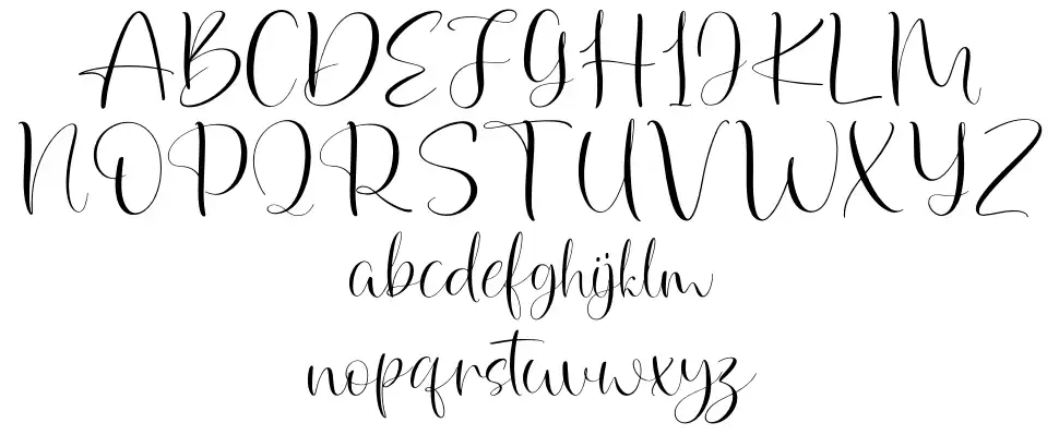 NCL Nostalgic Weddingfont specimens