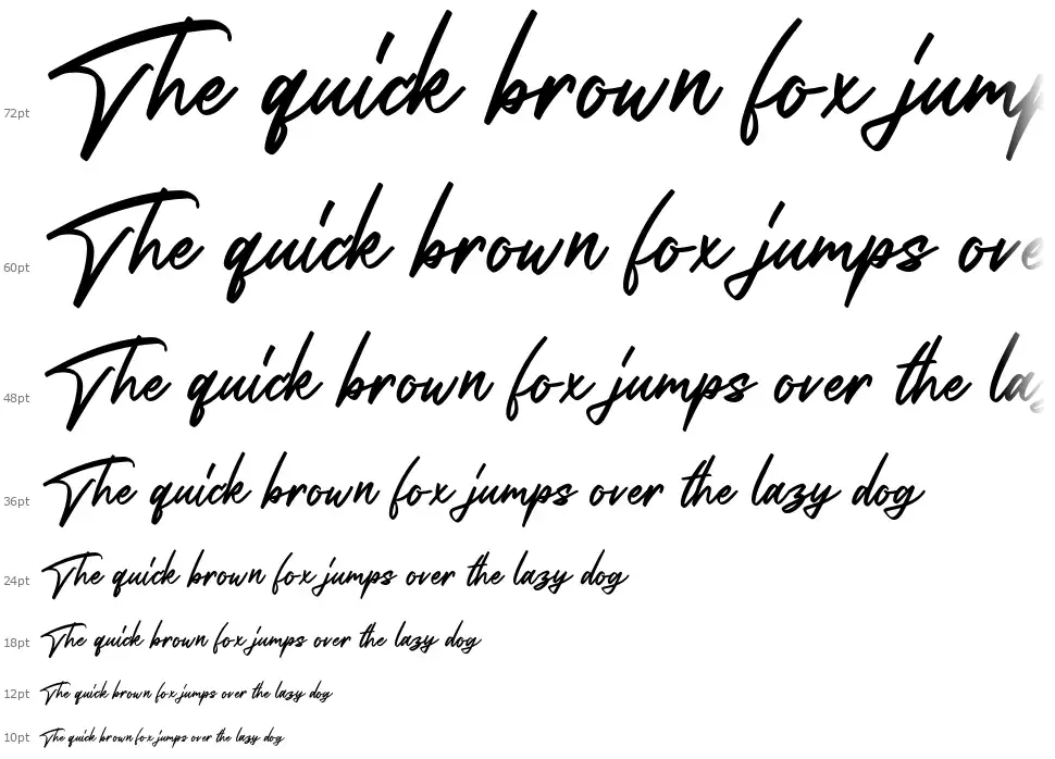 Nedilan Scriptfont waterfall