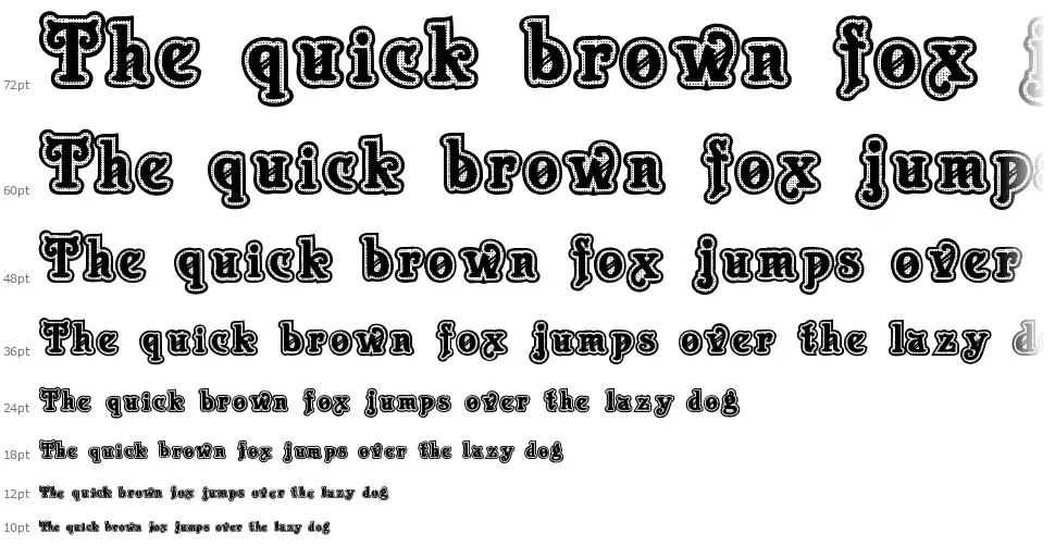 New Art Decofont waterfall