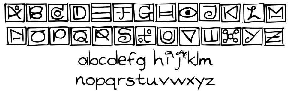 Nonsensefont specimens