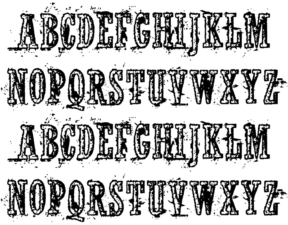 Notwellfont specimens