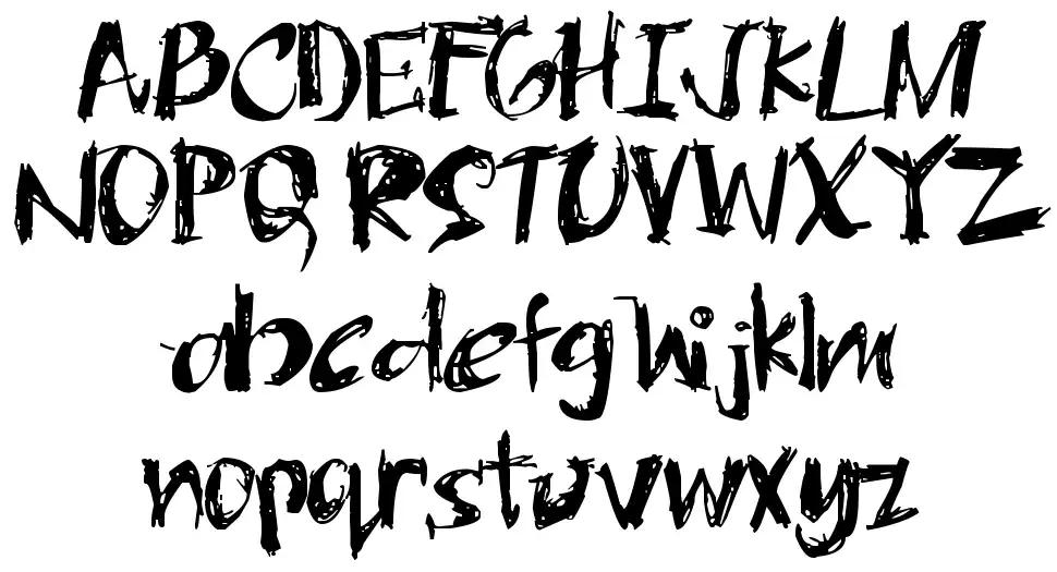 One Miguel Shadedfont specimens