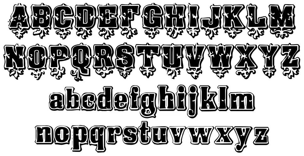 Ornamented, No. 1530font specimens