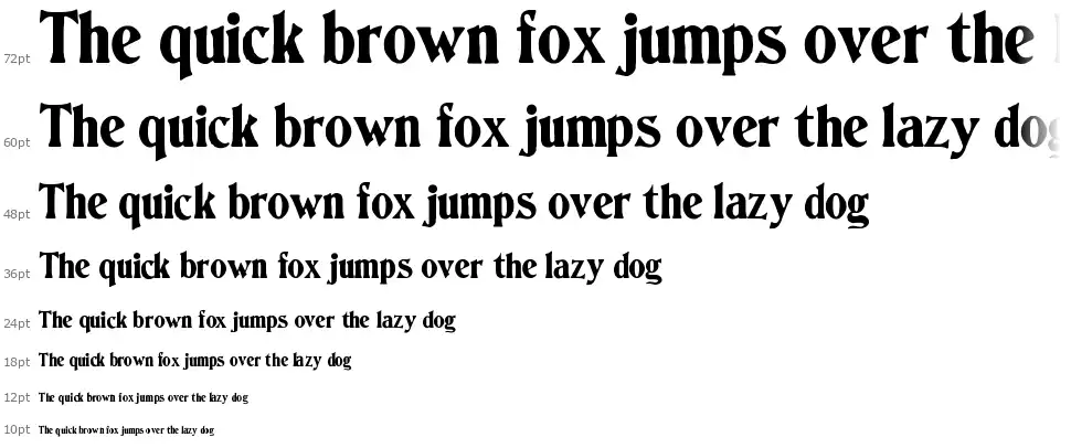 Ornamented, No. 1567font waterfall