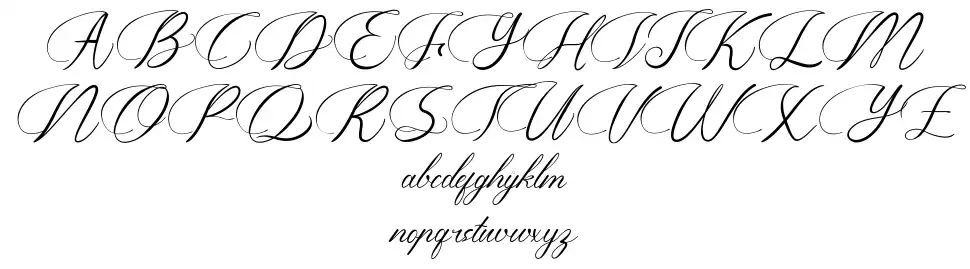 Overstabilityfont specimens
