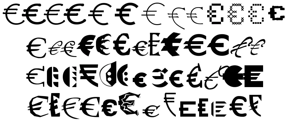 P22 Eurosfont specimens