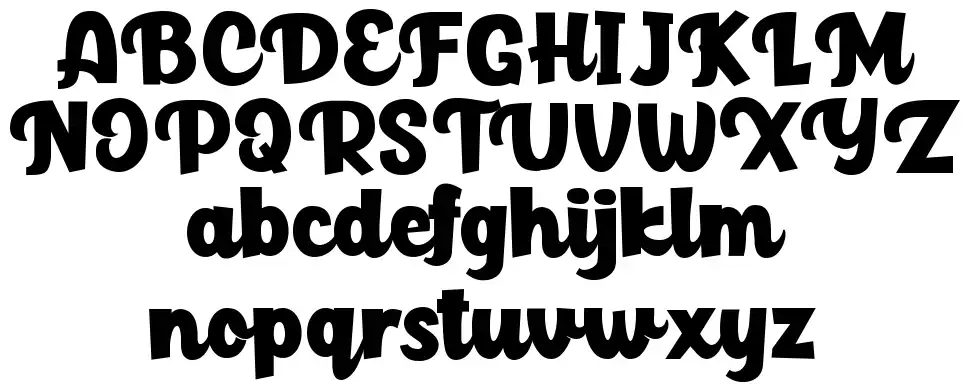 Paladise Scriptfont specimens