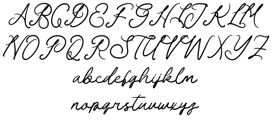Palm Havenfont specimens