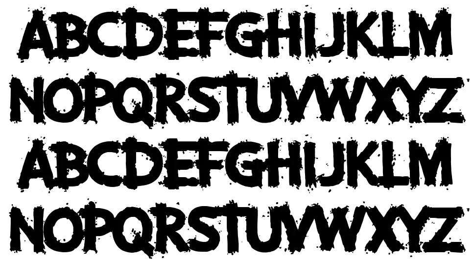 Pantano Thingfont specimens