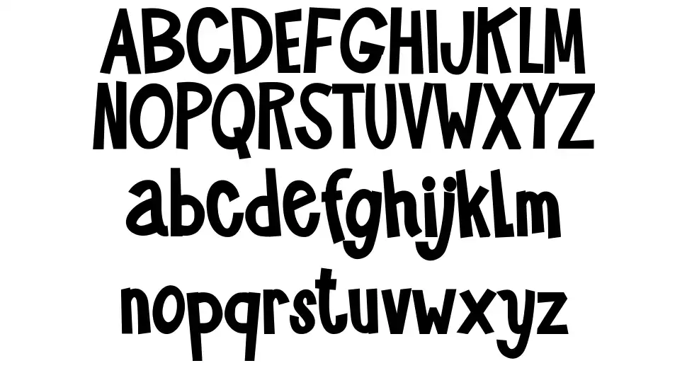 Papadogfont specimens