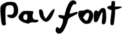 Pavfont