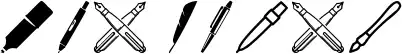 Pen Icons