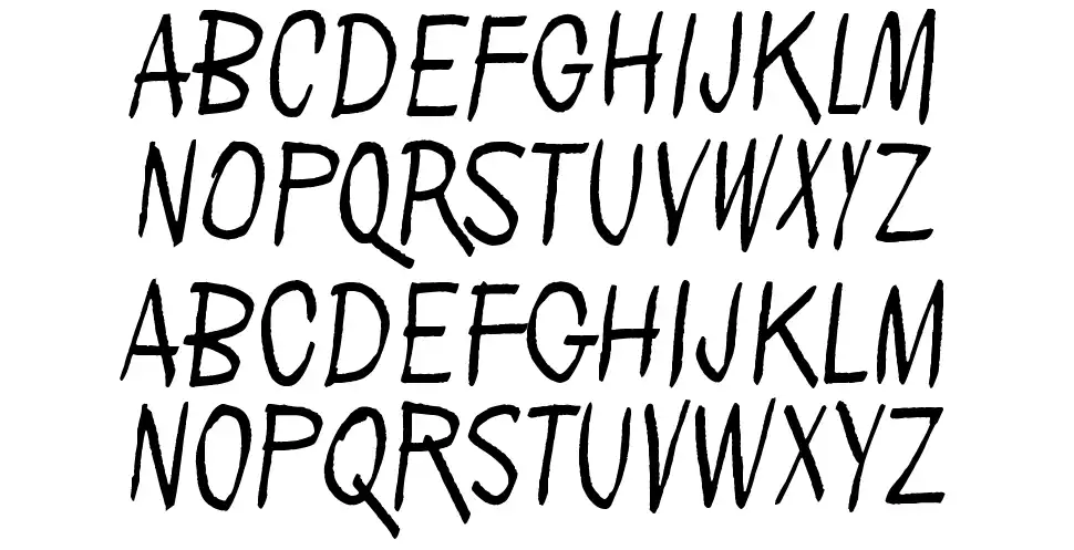 People per square kilometerfont specimens