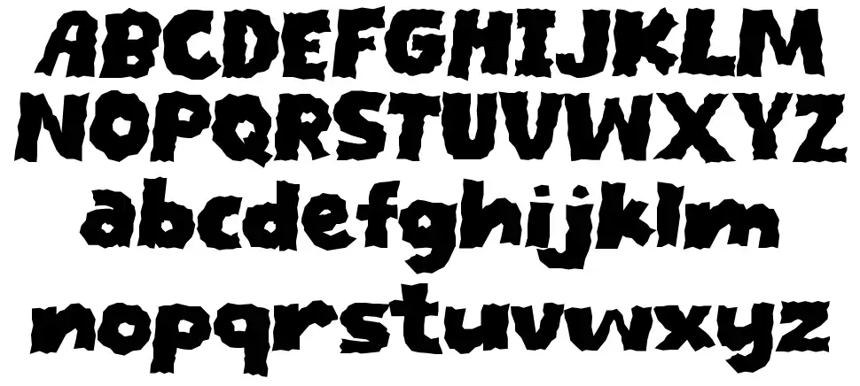 Pinupfont specimens