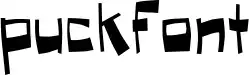 Puckfont