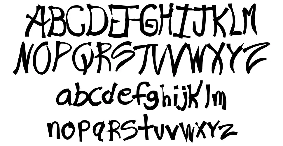 Ra's Handfont specimens