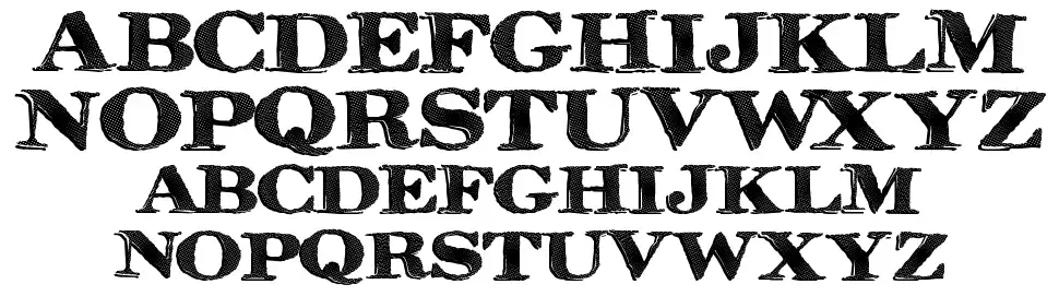 Rinse Washfont specimens