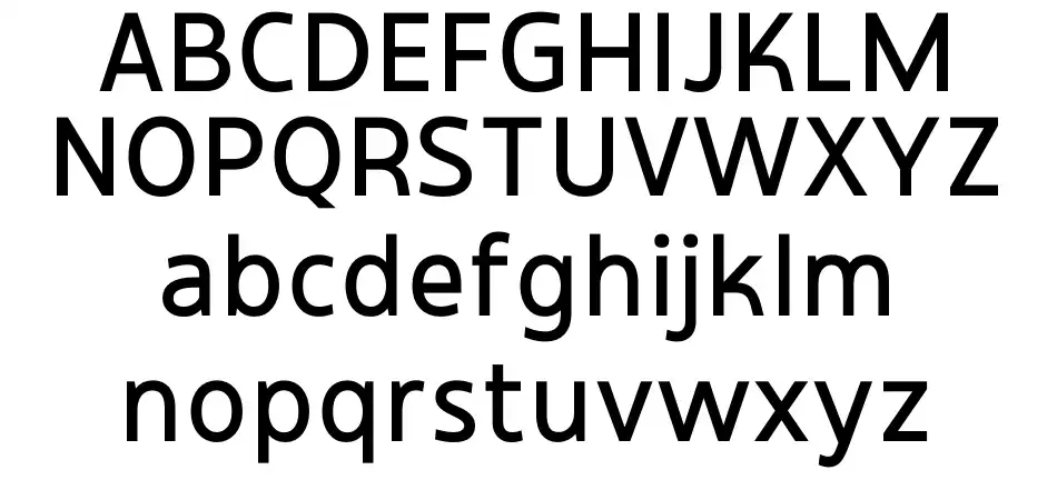 Rinteva Gridfont specimens