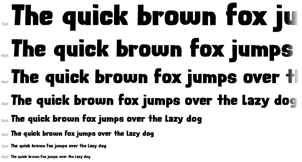 Rough Therapyfont waterfall