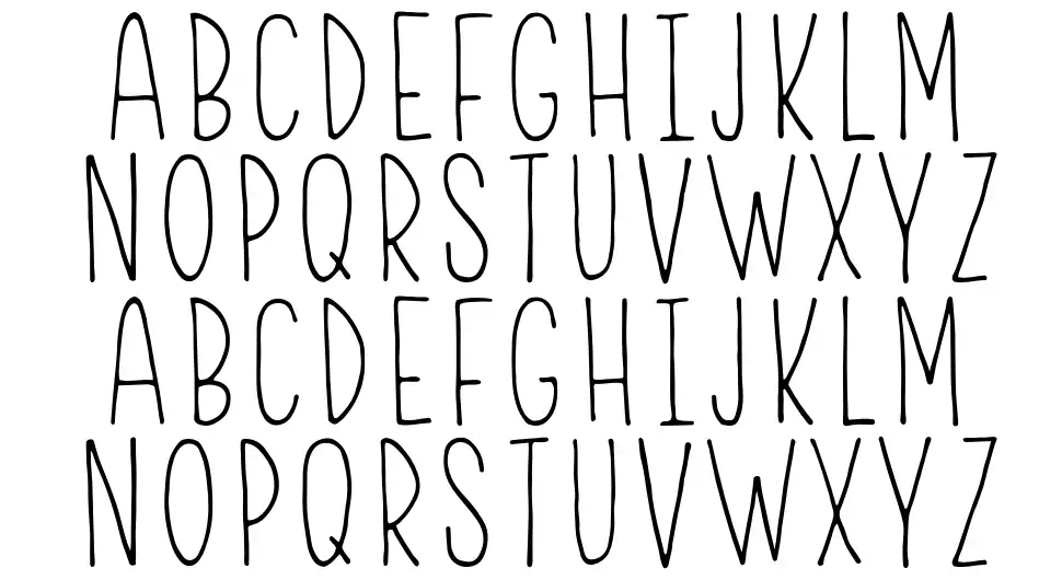 RWA Frontlinerfont specimens